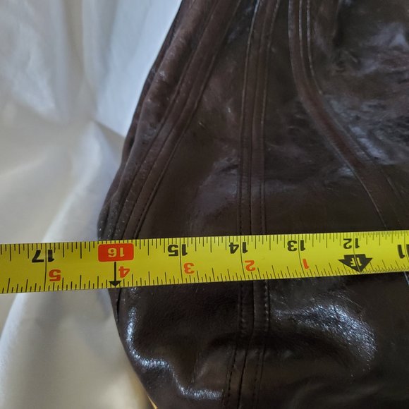 Kooba Brown Leather Designer Handbag Shoulder Bag, Vintage - Picture 5 of 13